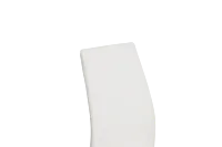 Lennox White Upholstered Side Chair