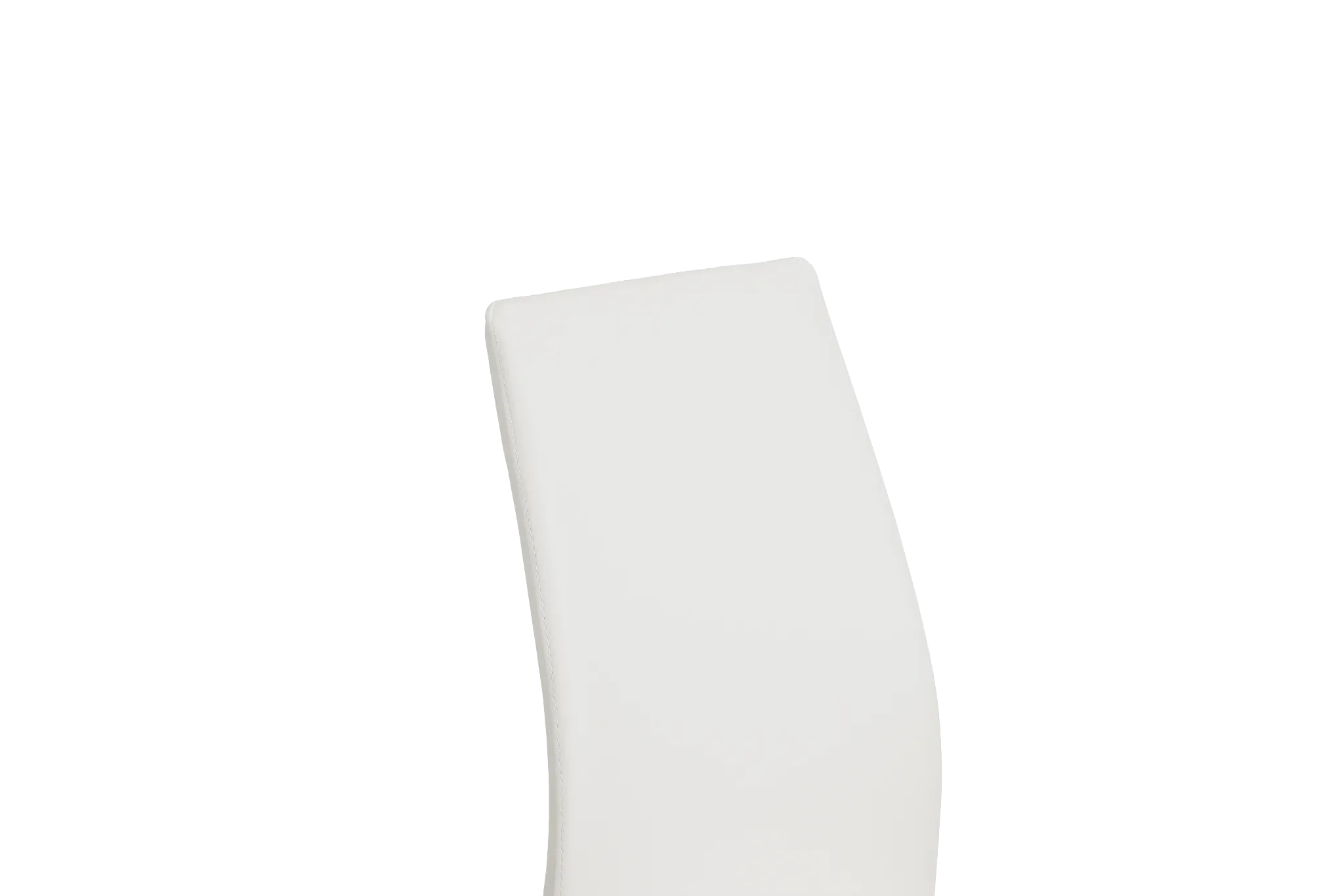 Lennox White Upholstered Side Chair