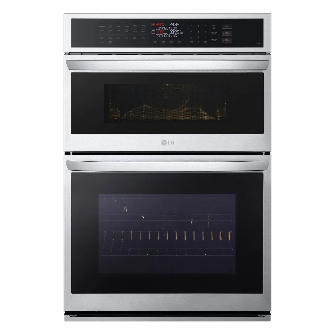 Lg 6423 Series Stainless Steel Electric Oven And Microwave Combo