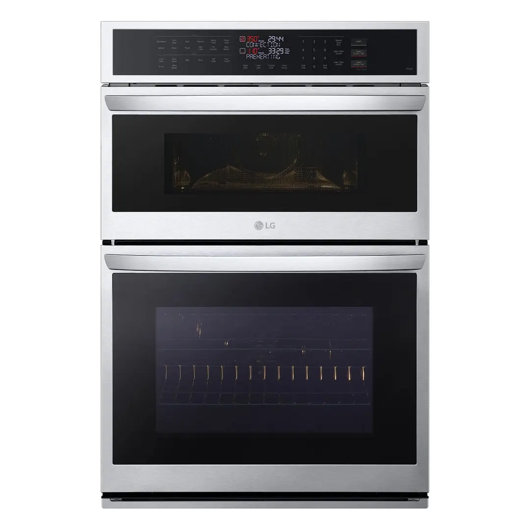 Lg 6423 Series Stainless Steel Electric Oven And Microwave Combo Lg 6423 Series Stainless Steel Electric Oven And Microwave Combo