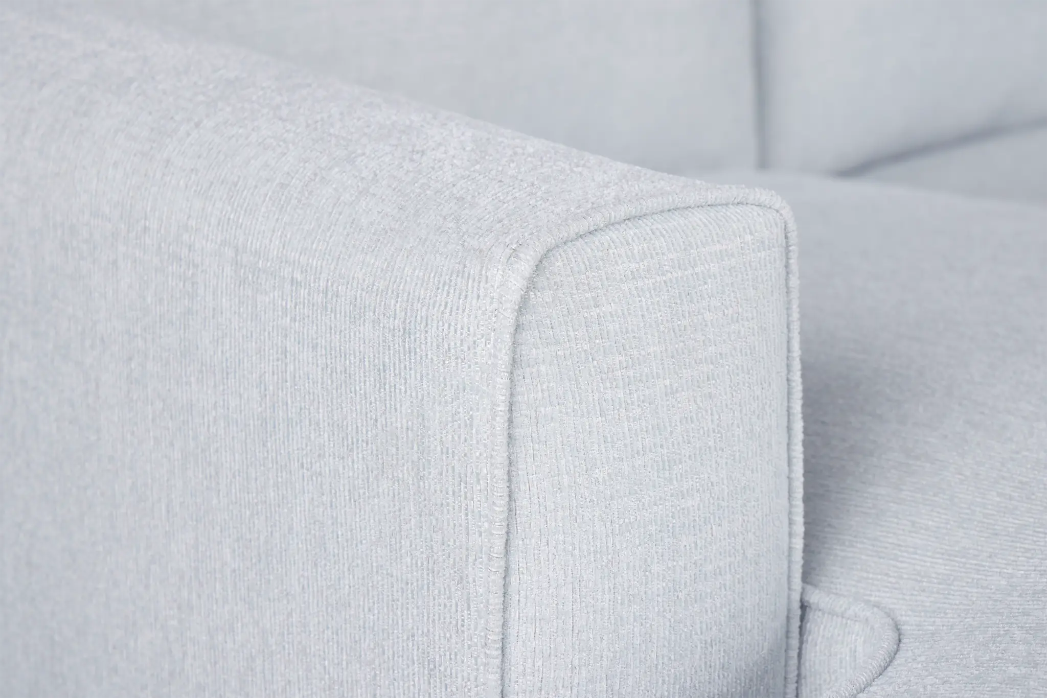 Avalon Light Blue Fabric Left Chaise Sectional Avalon Light Blue Fabric Left Chaise Sectional