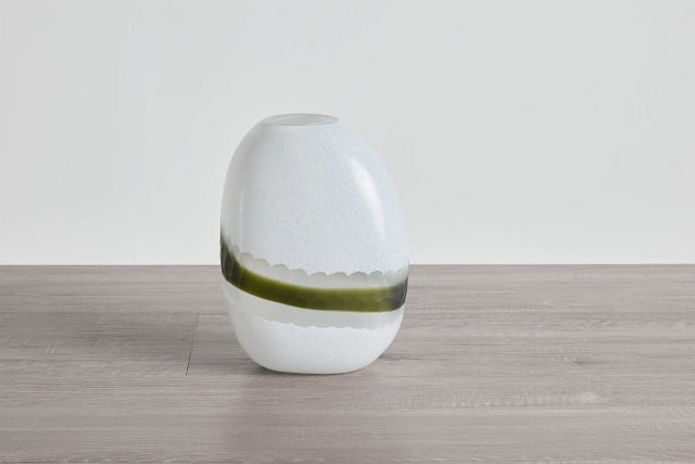 Trina Green Medium Vase