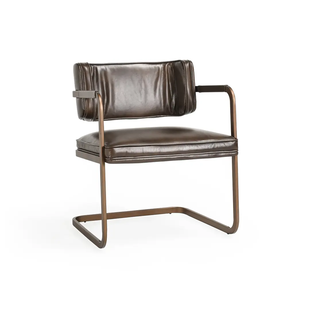 Mando Brown Upholstered Arm Chair Mando Brown Upholstered Arm Chair
