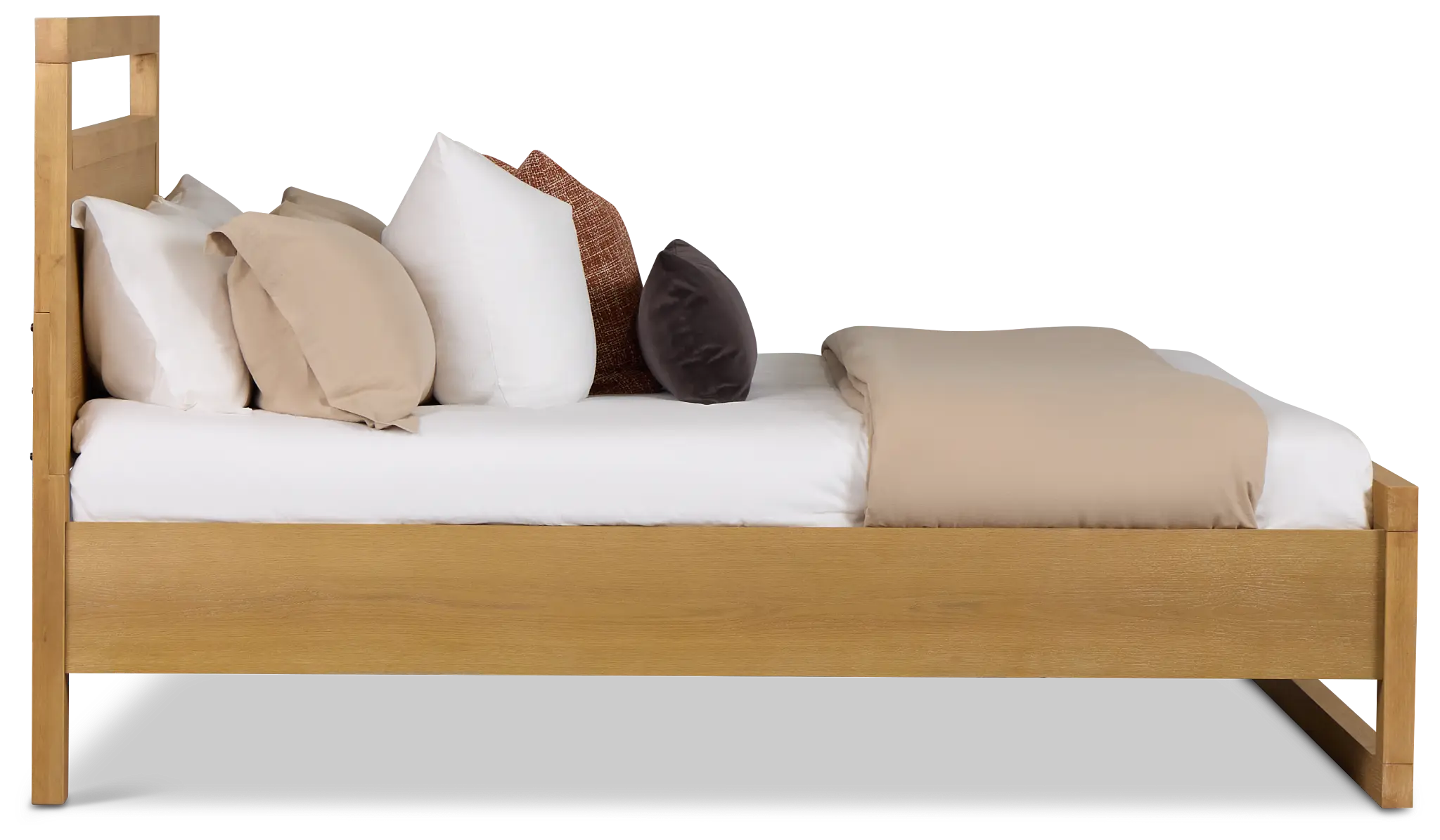 Williamsburg Light Tone Platform Bed Williamsburg Light Tone Platform Bed