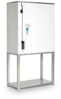 Miami White Bar Cabinet