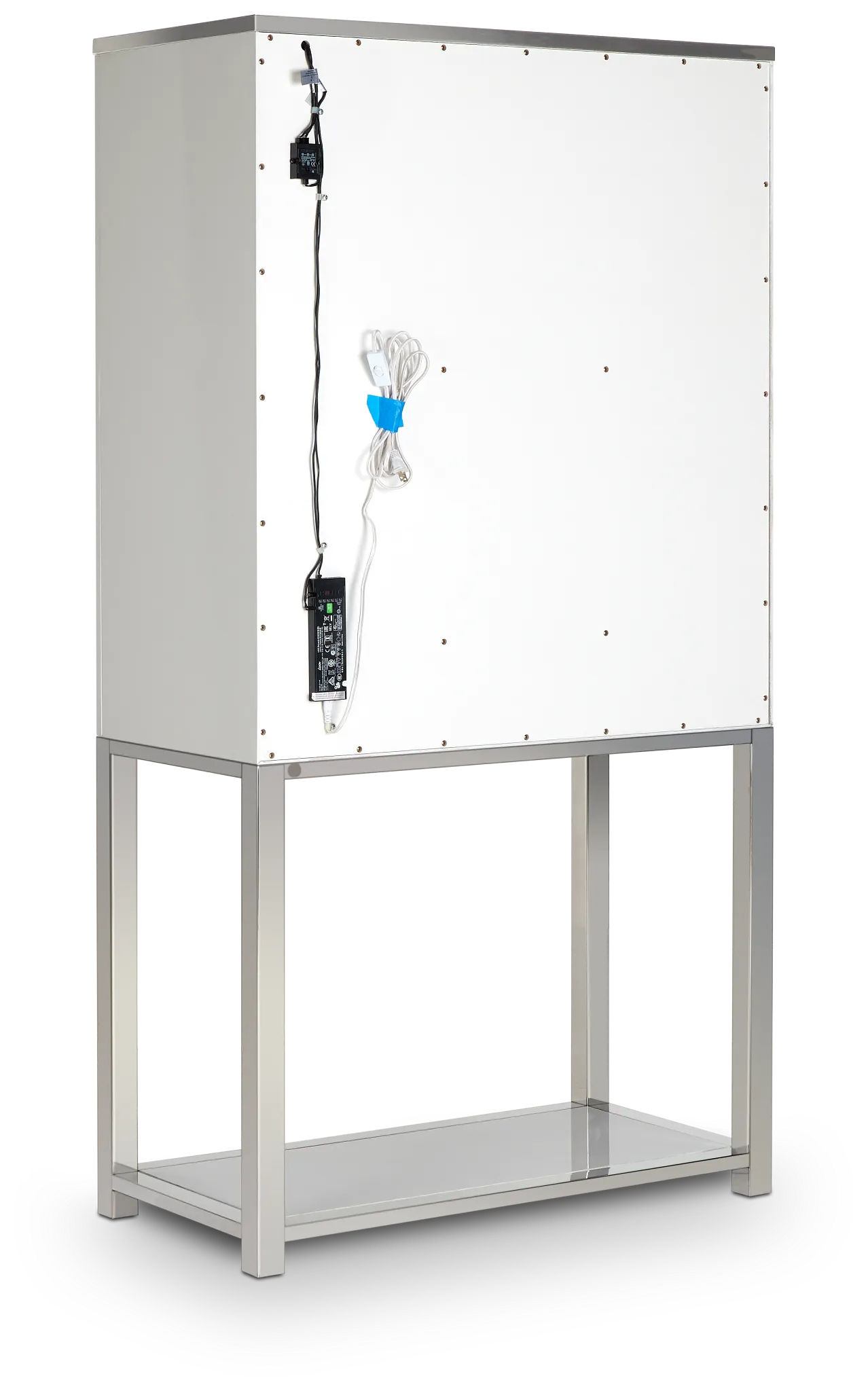 Miami White Bar Cabinet