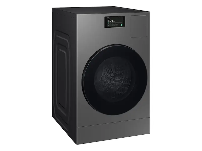 Samsung Bespoke Series Steel Electric Washer/dryer Combo Samsung Bespoke Series Steel Electric Washer/dryer Combo