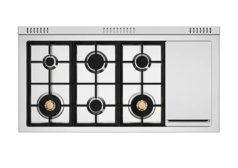 Bertazzoni Master Series White 48" Gas Range