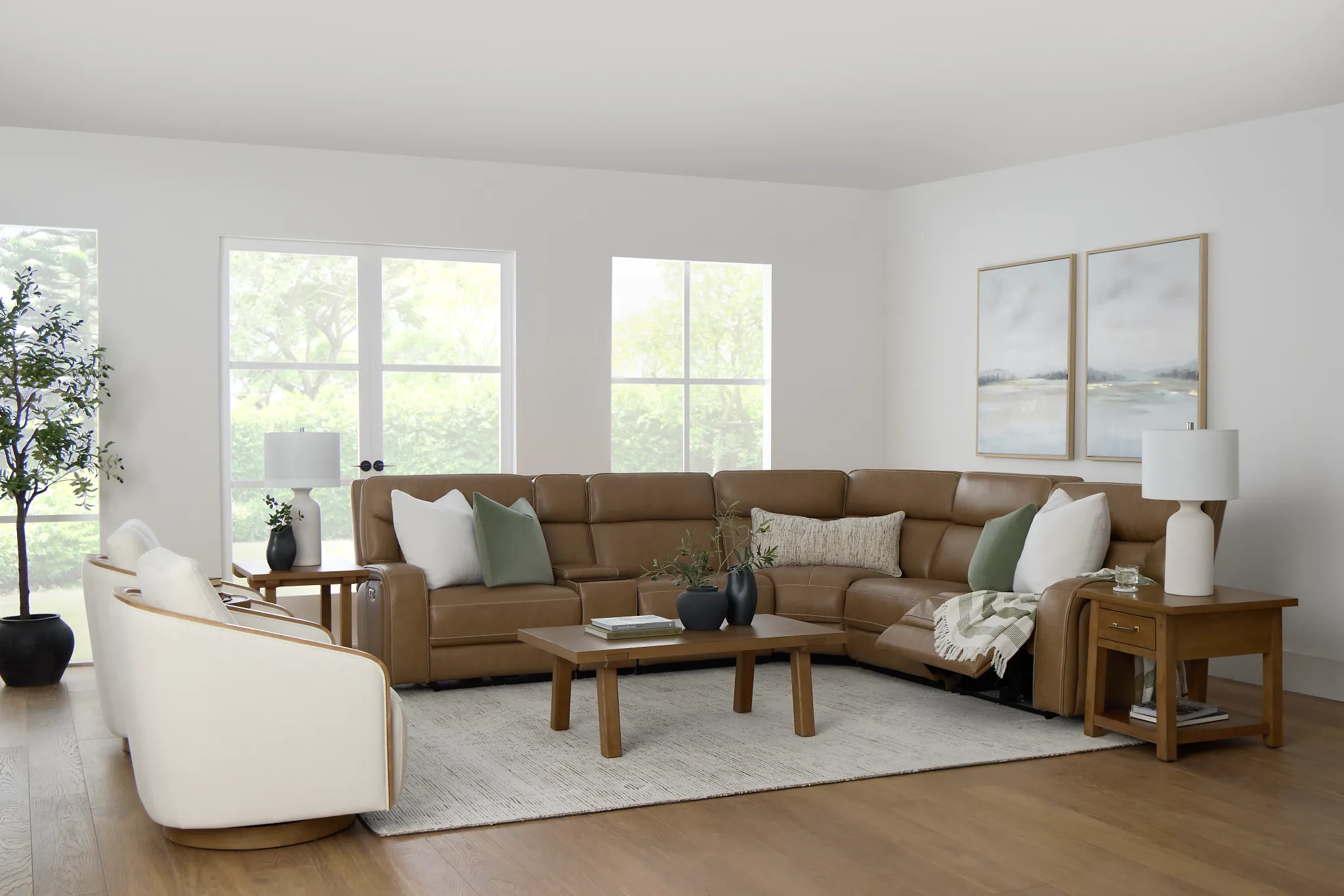 Dionne Blue Hide 8x11 Area Rug