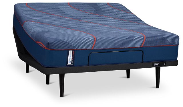 Posturepedic Elite Hybrid High Point 2 Firm Ergo Smart Adjustable Mattress Set
