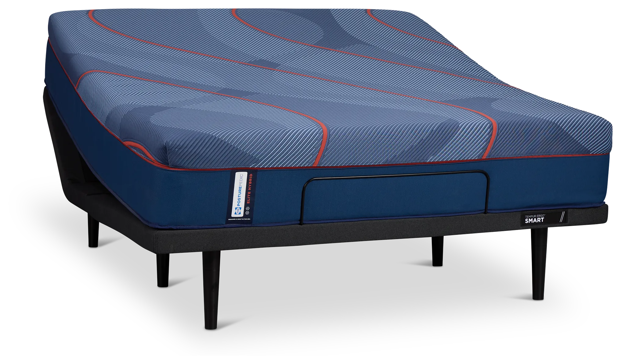 Posturepedic High Point Elite Hybrid Firm Ergo Smart Adjustable Mattress Set