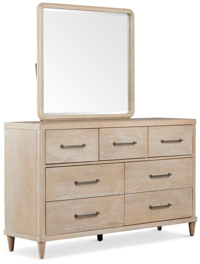 Southlake Light Tone Dresser & Mirror