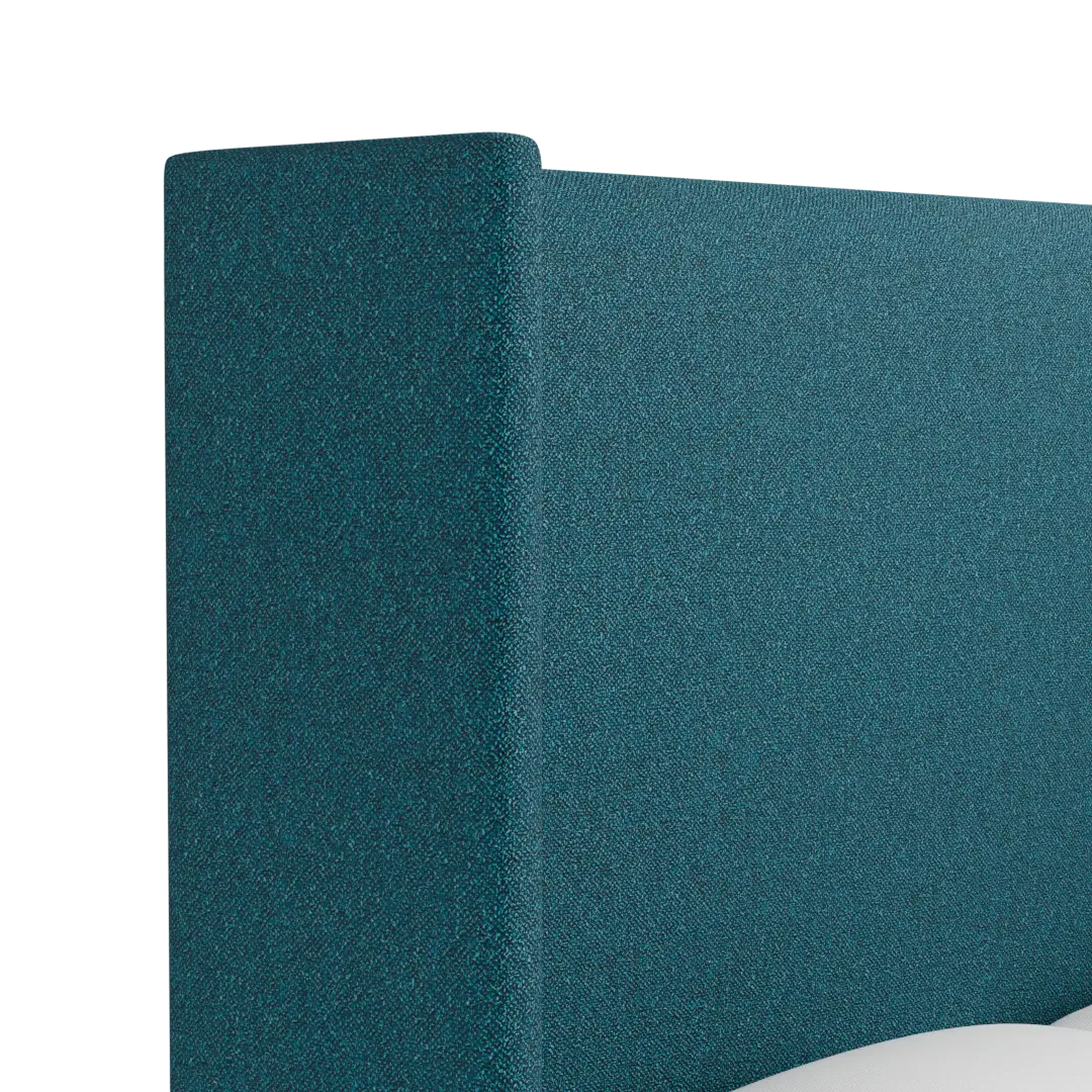 Captiva Elite Teal 60" Upholstered Shelter Bed Captiva Elite Teal 60" Upholstered Shelter Bed