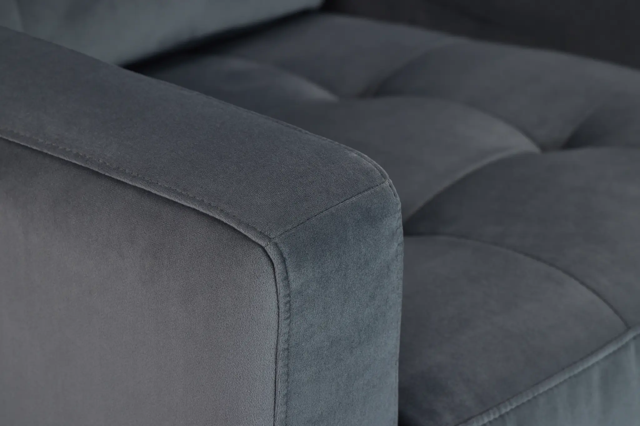 Mila Gray Velvet Chair Mila Gray Velvet Chair