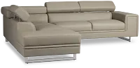 Drew Gray Micro Left Chaise Sectional