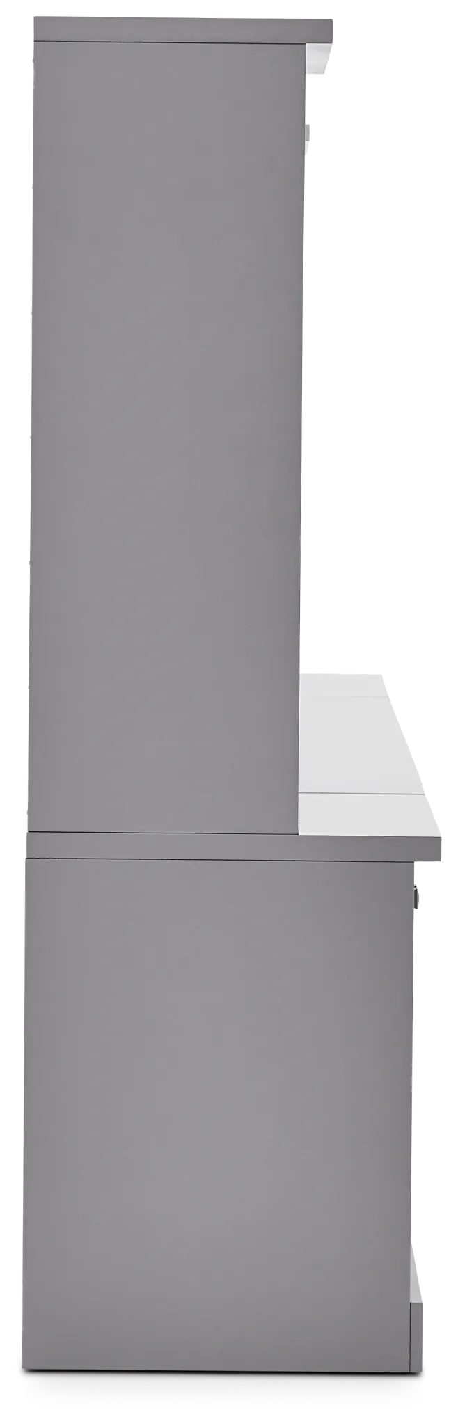 Newport Gray Medium Entertainment Wall