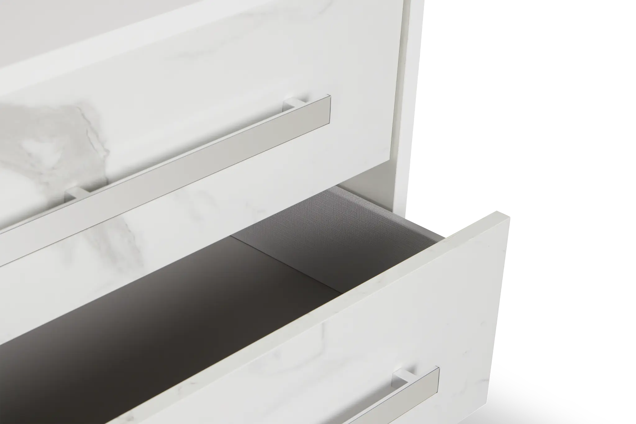Modena White Dresser Modena White Dresser
