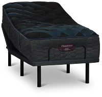 Simmons Beautyrest World Class Level 4 Plush Baselogic Gold Adjustable Base Mattress Set