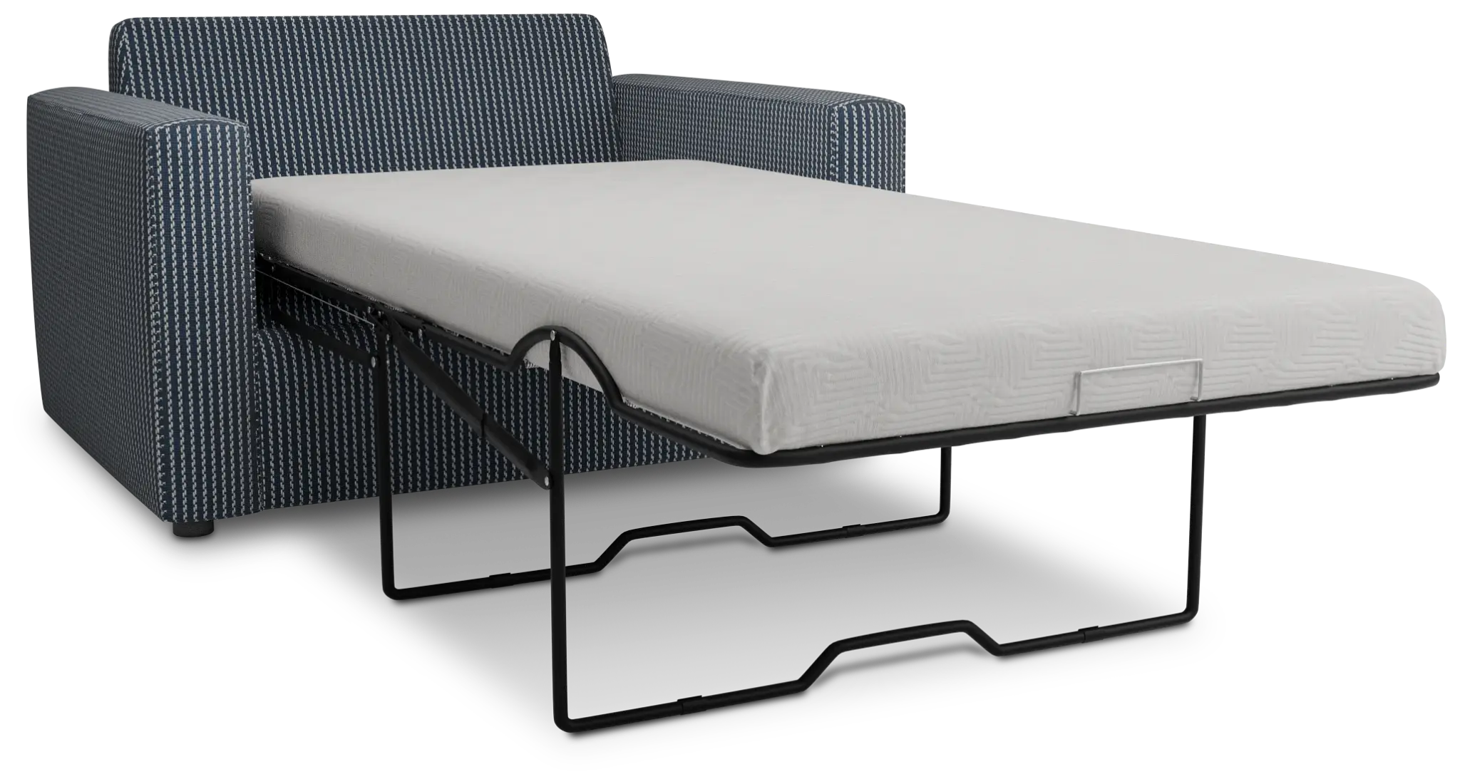 Siesta Lucy Navy Fabric Cooling Memory Foam Sleeper Siesta Lucy Navy Fabric Cooling Memory Foam Sleeper