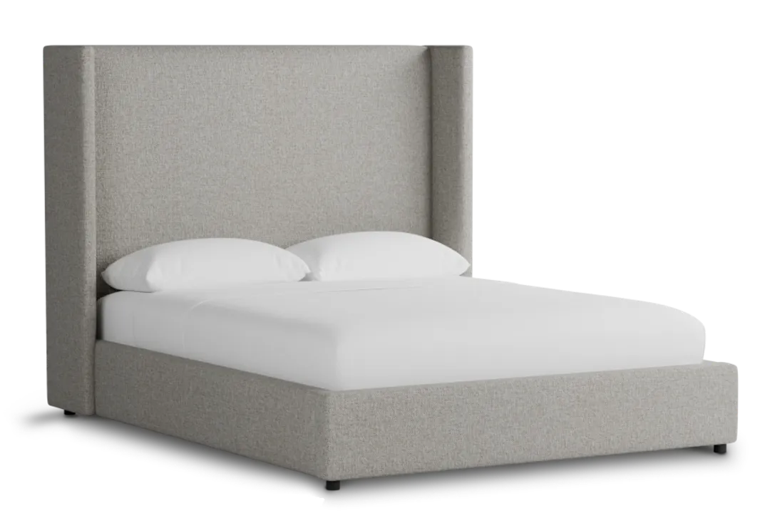 Captiva Elevation Khaki 60" Upholstered Shelter Bed