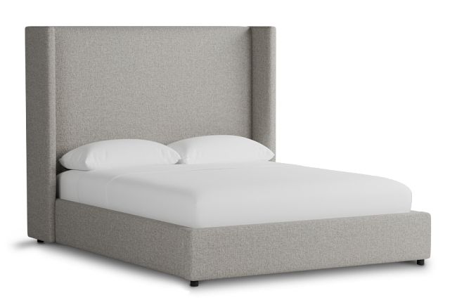 Captiva Elavation Khaki 60" Upholstered Shelter Bed