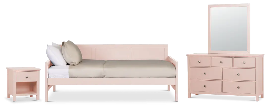 Charleston Pink Daybed Bedroom Charleston Pink Daybed Bedroom