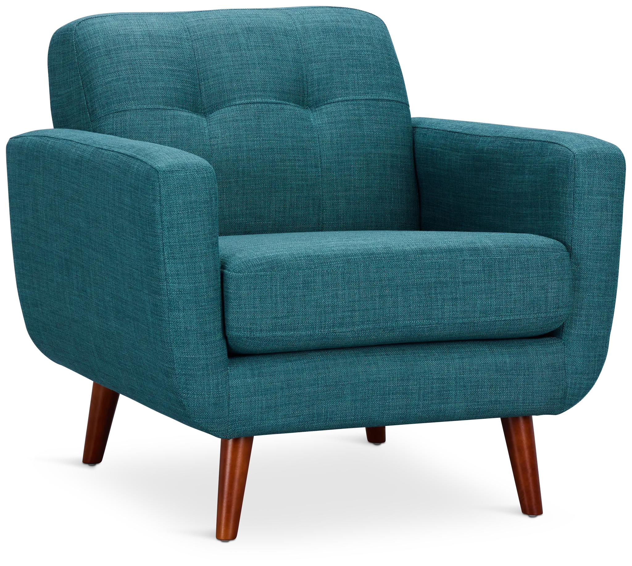Raya Dark Teal Fabric Chair