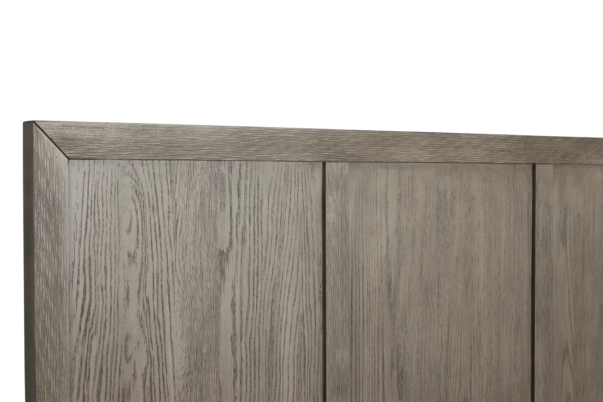 Alden Gray Wood Platform Bed