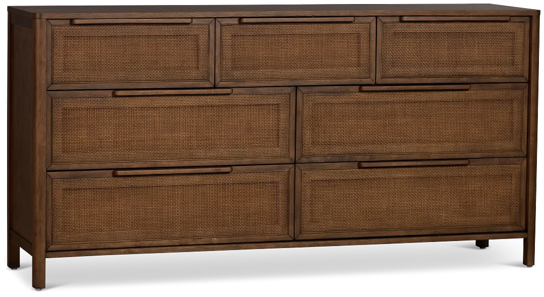 Pacific Mid Tone 7-drawer Dresser