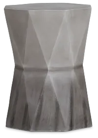 Caz Dark Gray Accent Table