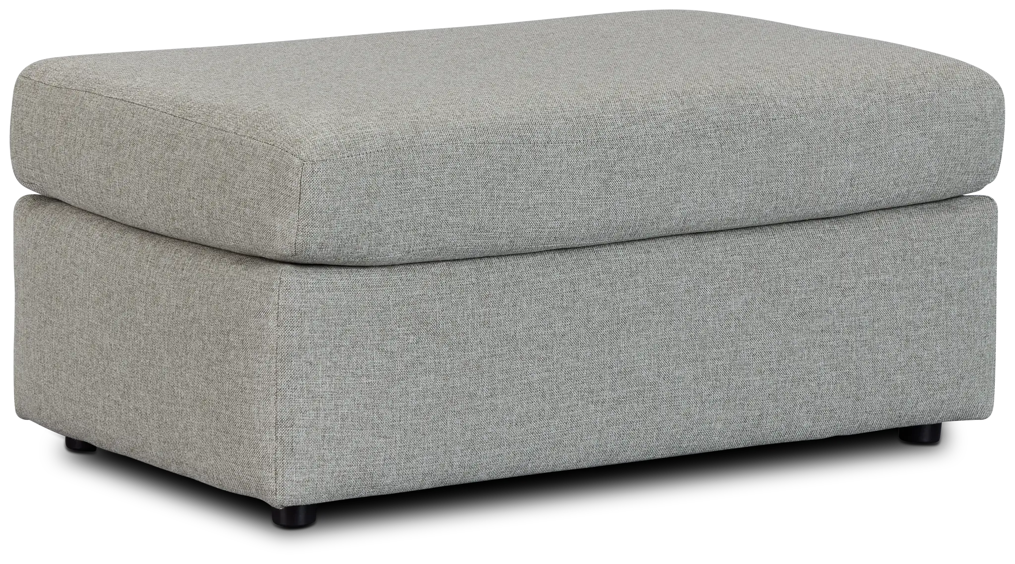 Noah Khaki Fabric Ottoman Noah Khaki Fabric Ottoman