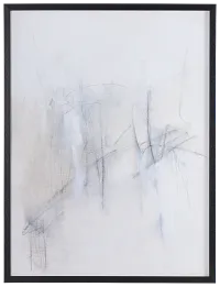 Augustine Light Gray Framed Wall Art