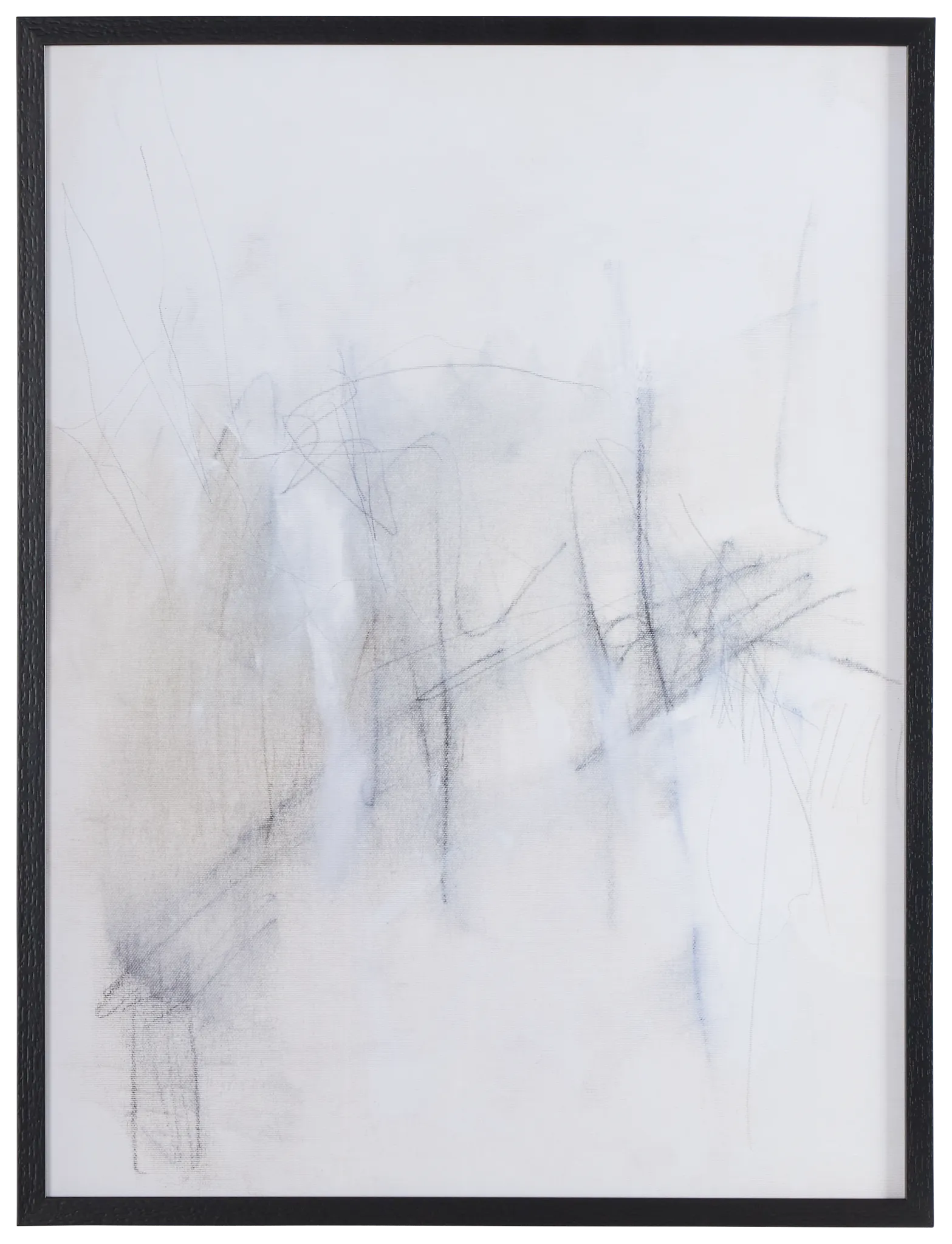 Augustine Light Gray Framed Wall Art