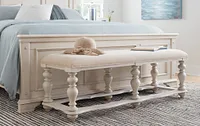 Savannah Ivory 58" Bench