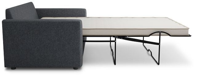Siesta Elevation Gray Fabric Innerspring Sleeper