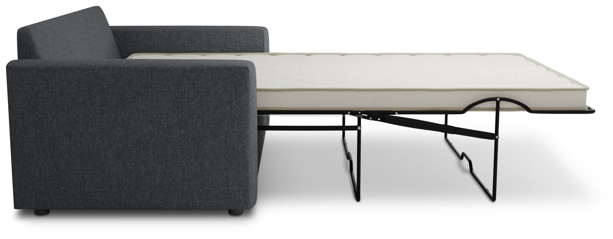 Siesta Elevation Gray Fabric Innerspring Sleeper