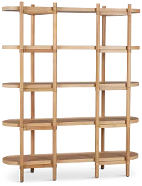Malibu Light Tone Etagere