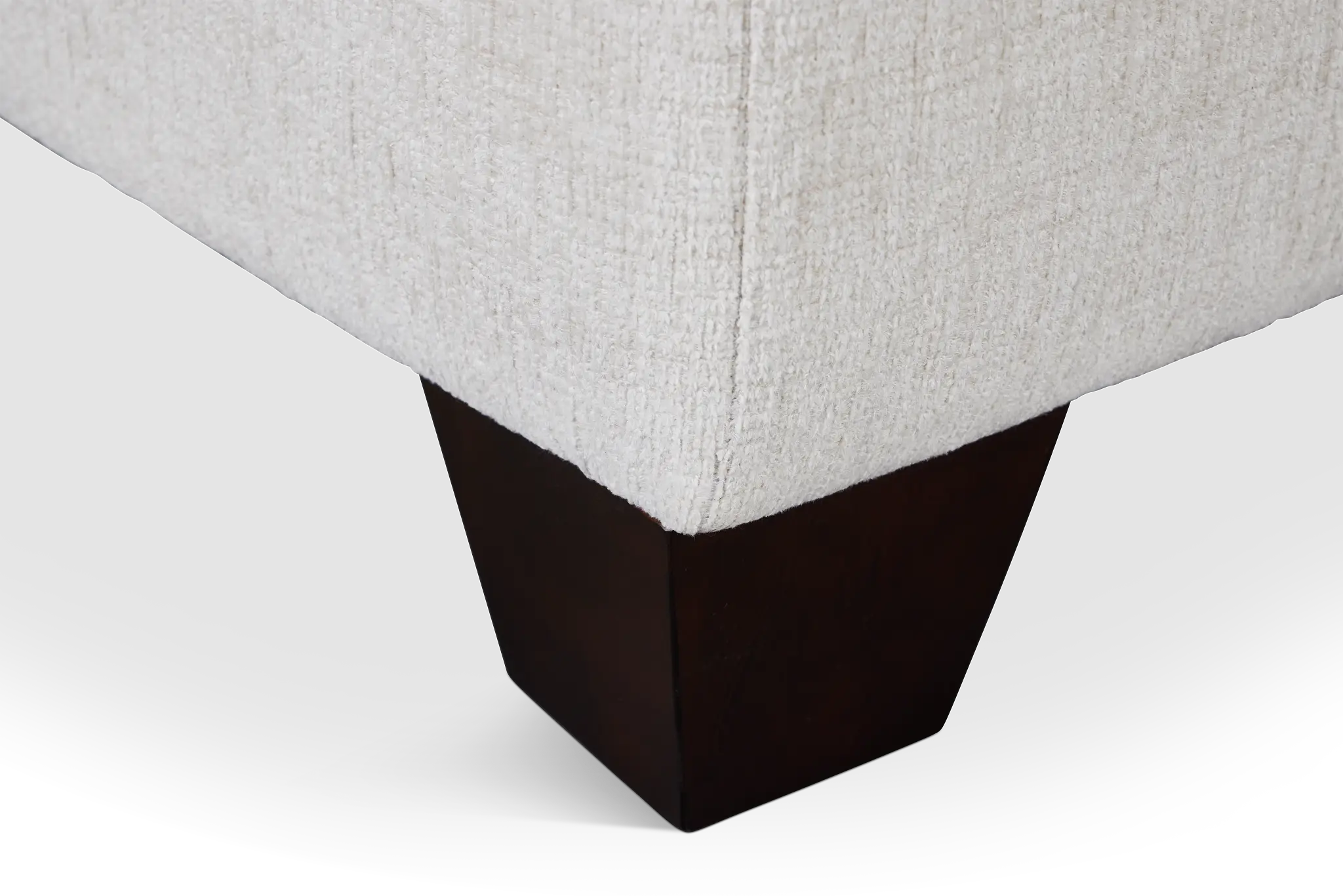 Andie White Fabric Left Chaise Sectional Andie White Fabric Left Chaise Sectional