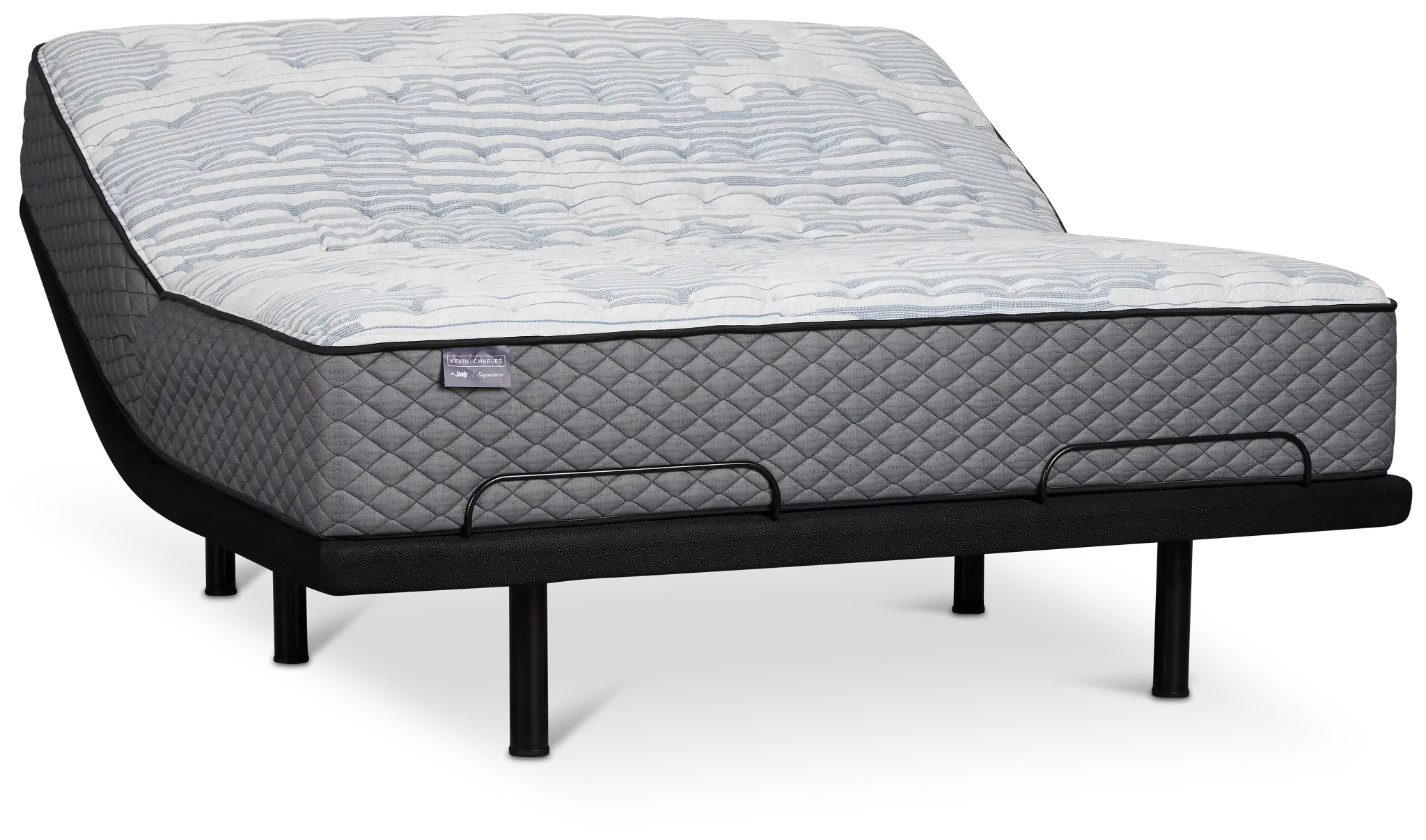 Kevin Charles By Sealy Signature Extra Firm Plus Adjustable Mattress Set Kevin Charles By Sealy Signature Extra Firm Plus Adjustable Mattress Set