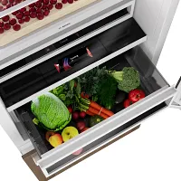 Bosch Benchmark Panel Ready 30" Built In Bottom Freezer Refrigerator