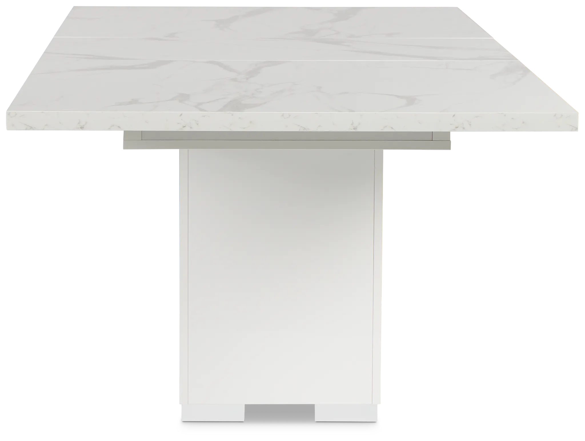 Modena White Rectangular Table