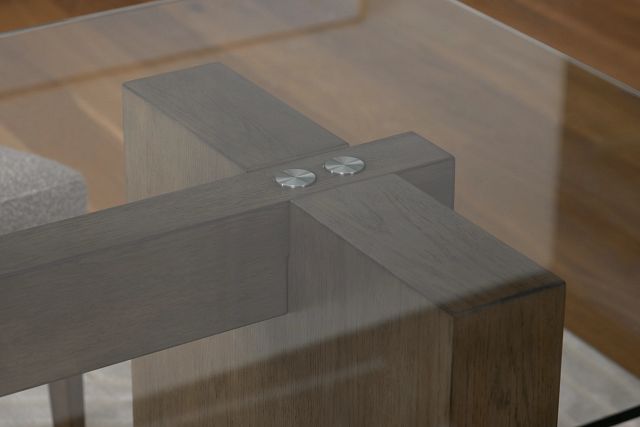Vance Glass Rectangular Table