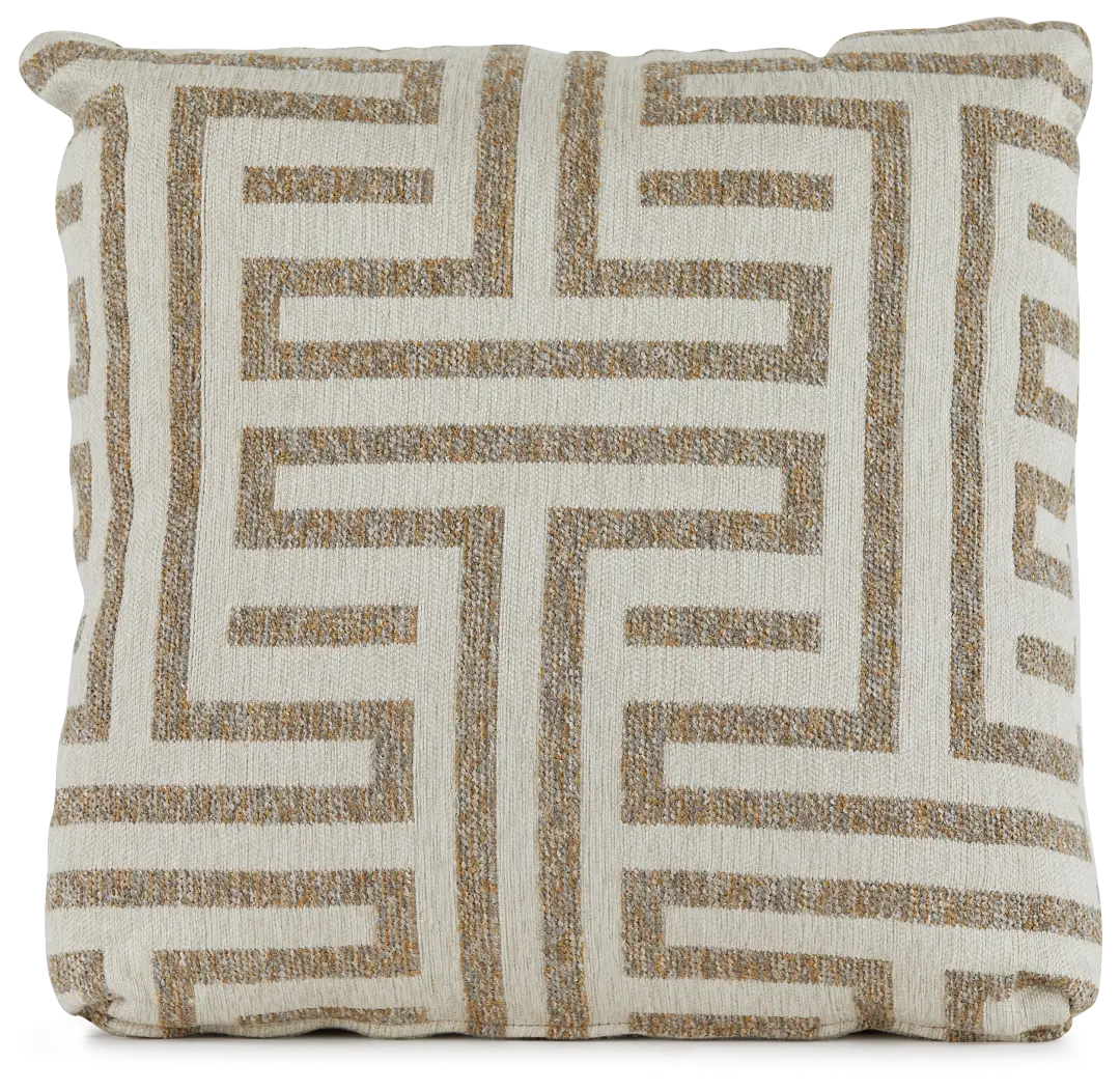 Doric Beige 18" Accent Pillow Doric Beige 18" Accent Pillow