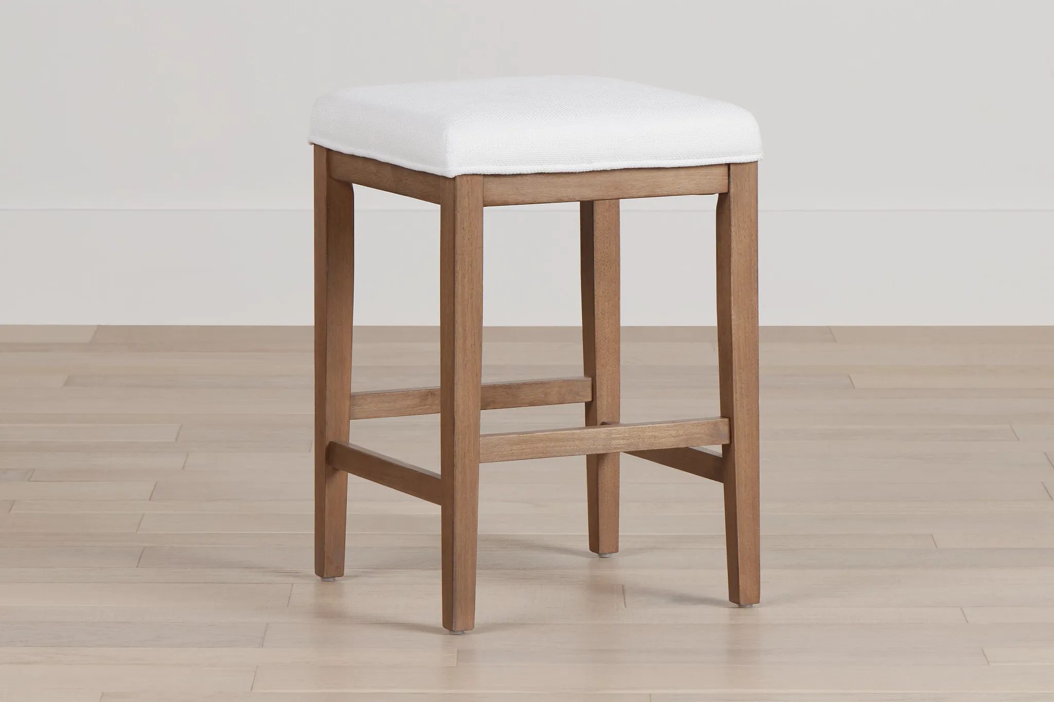 Provo White 24" Upholstered Barstool