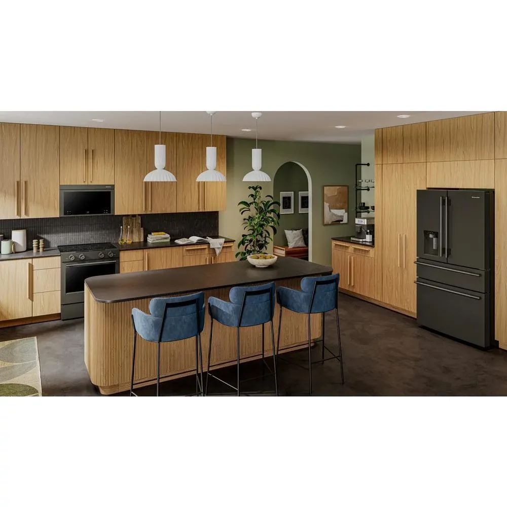 Kitchenaid 436 Series Black French Door Refrigerator