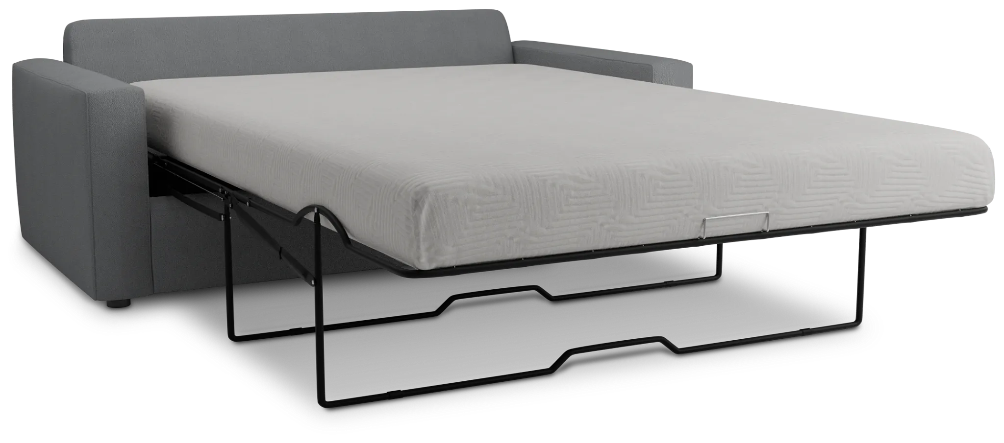 Siesta Revenue Gray Fabric Cooling Memory Foam Sleeper