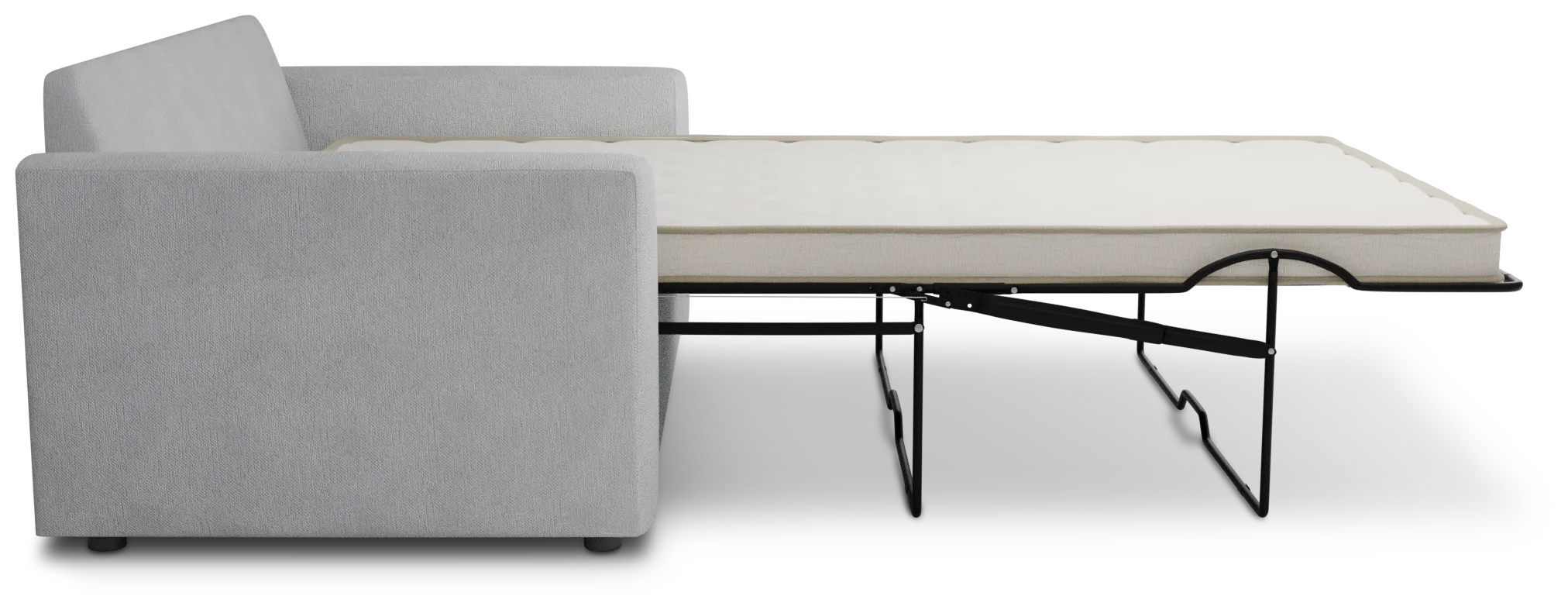 Siesta Revenue White Fabric Innerspring Sleeper