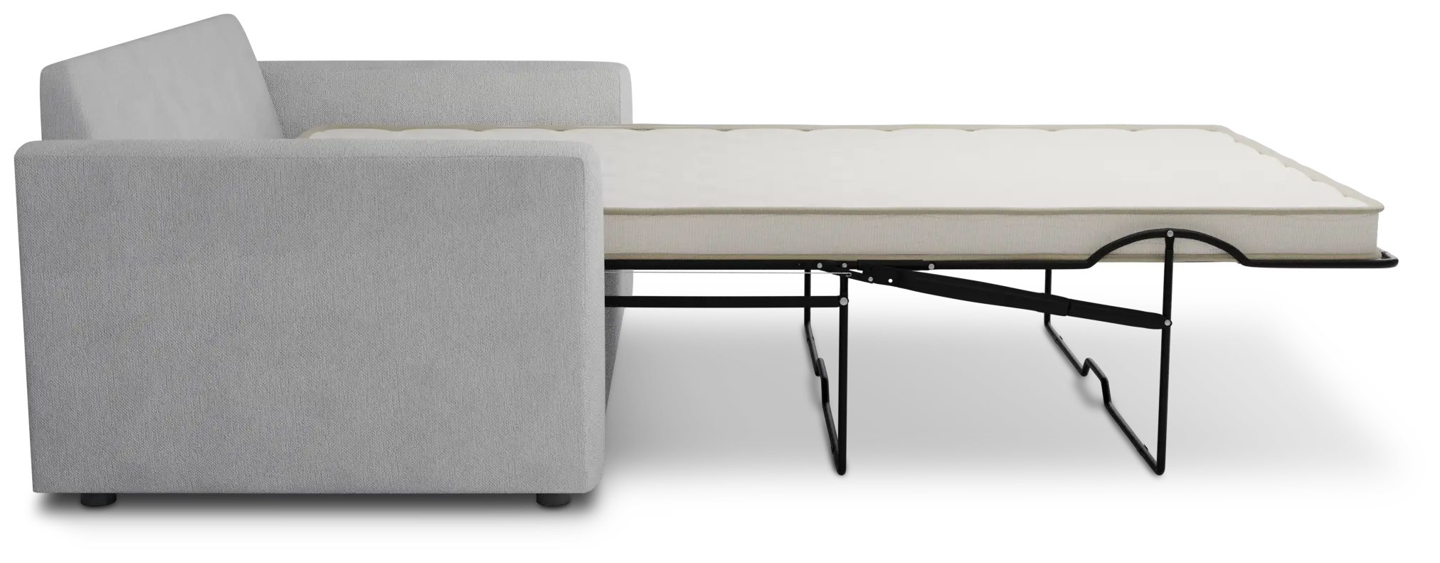 Siesta Revenue White Fabric Innerspring Sleeper Siesta Revenue White Fabric Innerspring Sleeper
