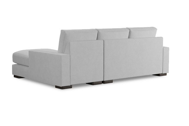 Edgewater Suave White Right Chaise Sectional