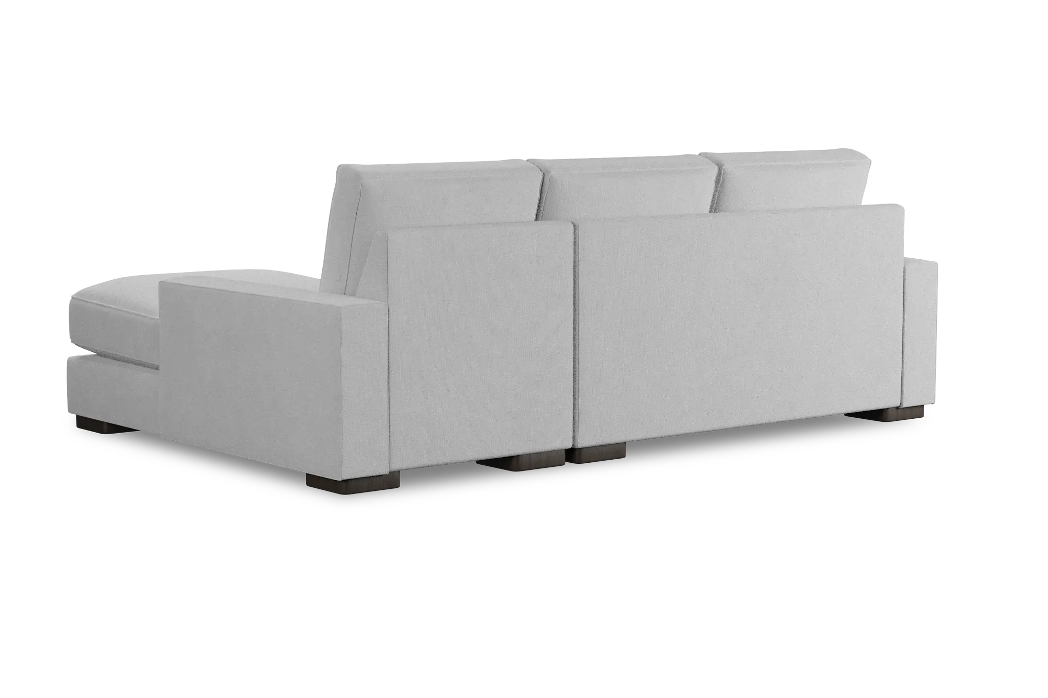 Edgewater Suave White Right Chaise Sectional Edgewater Suave White Right Chaise Sectional